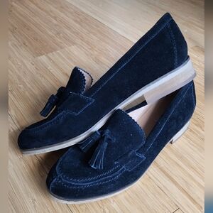 Franco Sarto Suede Loafers 7.5
